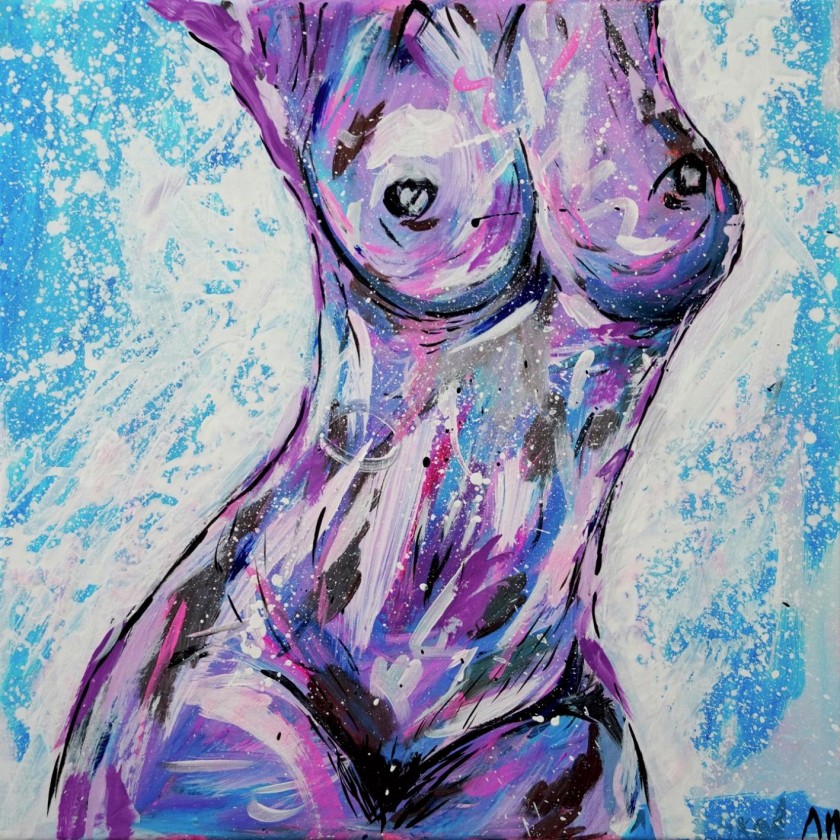 Черника со сливками - Аукцион на BeMyPaint