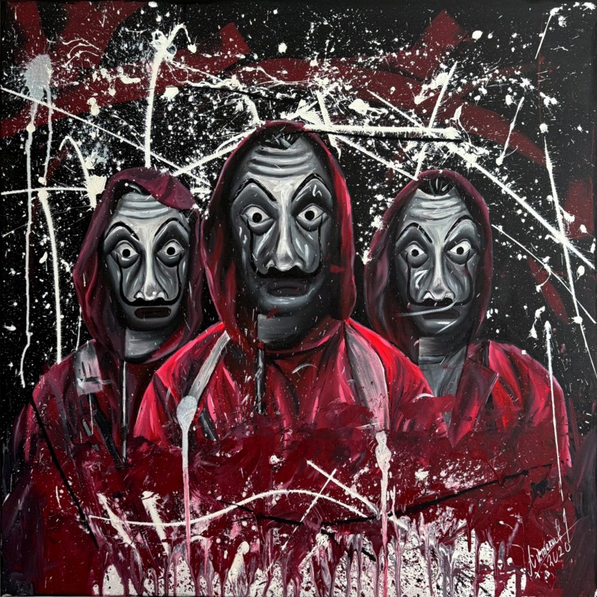 Бумажный дом - Аукцион на BeMyPaint