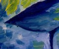 Танец ската в лунной воде - Аукцион на BeMyPaint