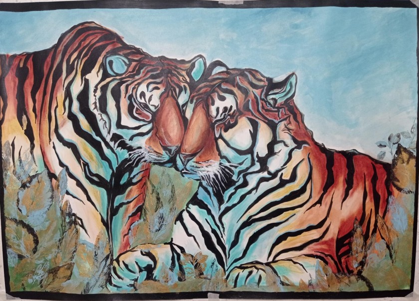 Тигры - Аукцион на BeMyPaint