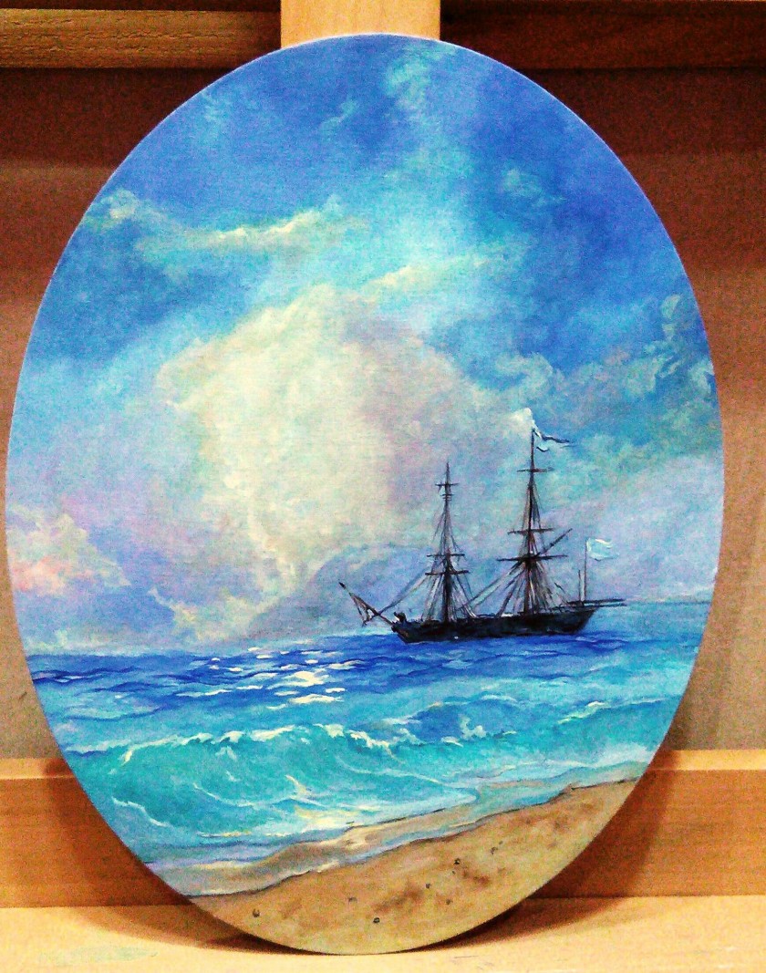 Морской пейзаж - Аукцион на BeMyPaint
