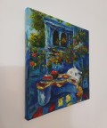 Авторская картина маслом  Марокканский дворик - Аукцион на BeMyPaint