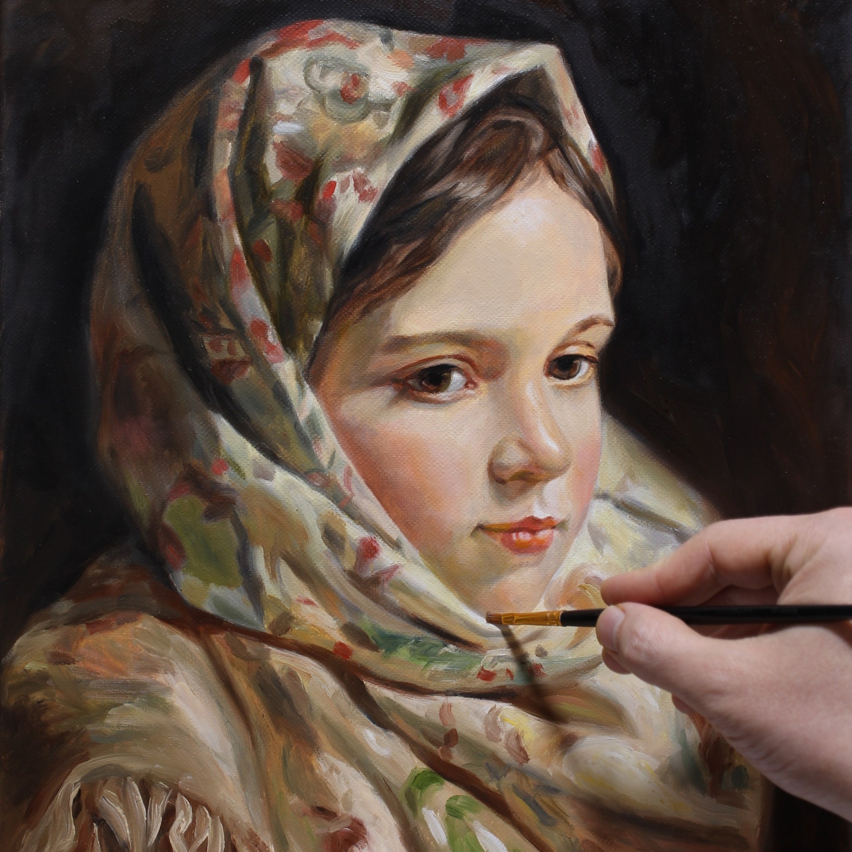 Илья Рычков портрет