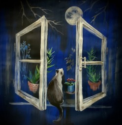 Луна в окошке Anka Marine - Художники