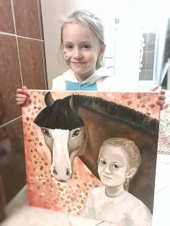 Портрет Nuriya - Художники