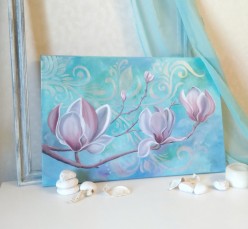 Ветка магнолии Nuriya - Художники