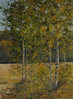 "Сестрички." оргалит, масло 40*30 см 2019 г. Валерий Федоров - Художники