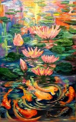 Золотые рыбки alina.kartina - Художники