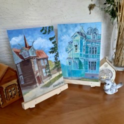 Томские этюды, холст масло 18х24 см alina.kartina - Художники