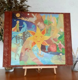 Солнечные сказки, холст масло 40х50см alina.kartina - Художники