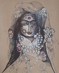 Индийская Мадонна Мария Браславская - Художники