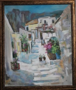 двор лето50-60 Анна Пынеева - Художники