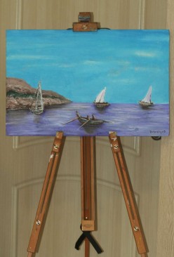 Корабли в моей гавани ОксанаВерховская - Художники