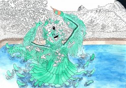 Водные процедуры Ребёнок - Художники