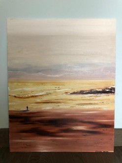 1. Холст на картоне. Масло. 50х40. Май 2020. Елена Попова - Художники