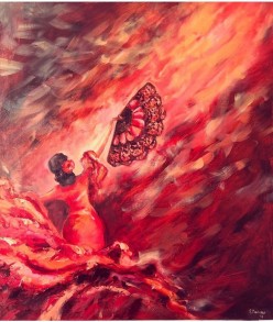 Дуэнде. Масло. Холст на подрамнике 60х70. Сентябрь 2019 Елена Попова - Художники