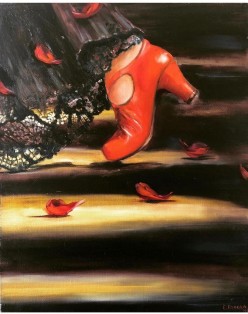 Диалог. Масло. Холст на подрамнике 50х40. Январь 2019 Елена Попова - Художники