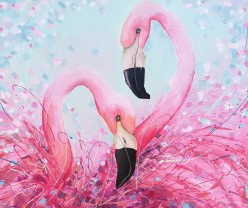 Розовый фламинго. 60#70 2019г (4) Татьяна Фадеева - Художники