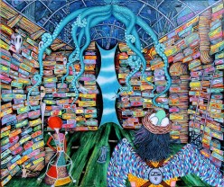 "побег из лабиринта" холст, масло 70х80 Болквадзе Александр - Художники