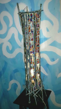 светильник "ночной город" Болквадзе Александр - Художники