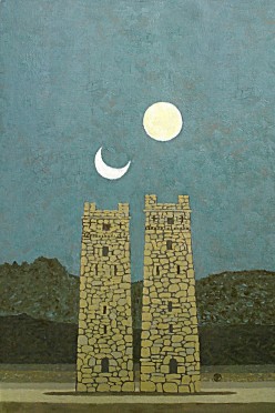 Встреча. холст-акрил. 40х60 см. 2016 г SWATI FARNÆ - Художники