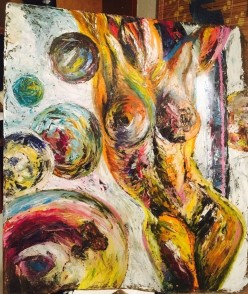 Женщина с шарами Владимир - Художники