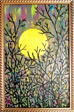 Морозный закат Kseniia Kot - Художники