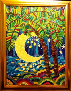 Вечер на пляже Kseniia Kot - Художники