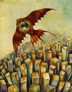 2015 Рыбаглаз. масло, холст Маша Логофет - Художники