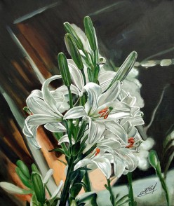 Лилии Yulia Artbeautyworld - Художники