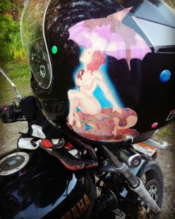 шлем готовый, первая работа Екатерина Соболь - Художники