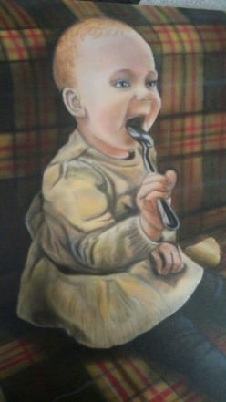 портрет на заказ. размер 60 на 85 см Екатерина Соболь - Художники