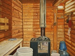 Заброшенная баня Андрей - Художники