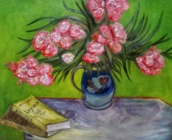 Копия "Винсент Ван Гог - Олеандры" Аня - Художники