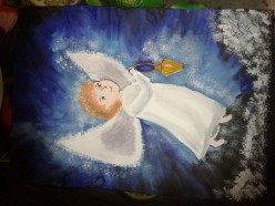 5 ангел. Гуашь Татьяна Козлова - Художники