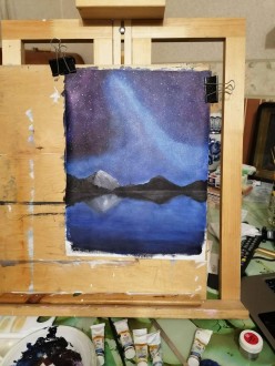 горы. Масло Татьяна Козлова - Художники