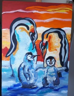 Портрет-ассоциация семьи, заказ. MOArt - Художники