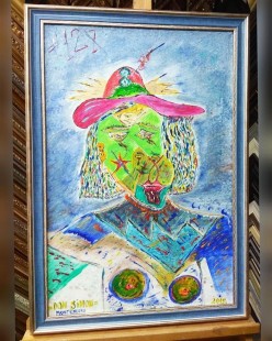 «На удачу» 40х60 холст, акрил. 2019г. Sergey Simonov - Художники