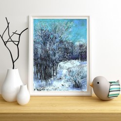 Зимний лес Gaichuk Valentina - Художники