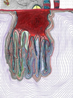 ларва медузка Trips Picker - Художники