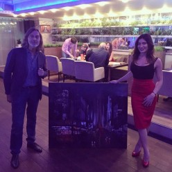 Ночной город Зимятова Анна - Художники