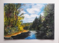 Тихая река Станислав Клецко - Художники