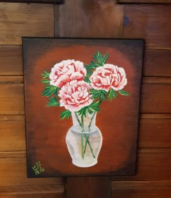 Пионы (не продаётся) Jelena Lebedeva-Dvorecka - Художники