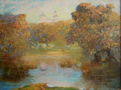 Вечер в Морках. 2005 г. 60х80, х.м. Яранов Евгений Герасимович - Художники