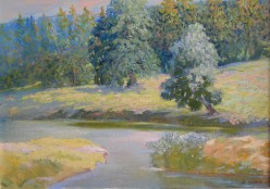 Илеть. 2004 г. 50х70, х.м. Яранов Евгений Герасимович - Художники