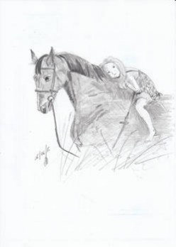 Юная наездница А. Швейкина - Художники