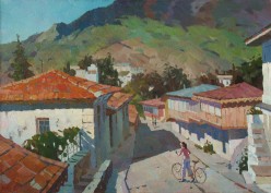 Бархатное утро,х,м,50Х70,2009. Тужиков Игорь Борисович - Художники