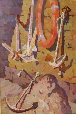 "Покорители морей" 60см x 40см Тужиков Игорь Борисович - Художники