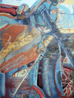 Мото.50*70.Холст,акрил Elena Duvanova - Художники