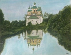 "Олонецкий храм" Никита Бондаренко - Художники